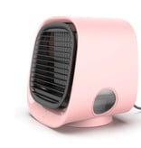 Stuff Certified® Draagbare Airconditioner - Water Koeling - Mini Ventilator/Luchtkoeler Roze