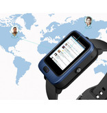 Lemfo Smartwatch LEM11 3-in-1 + altoparlante wireless / Powerbank iOS Android - 32 GB - blu