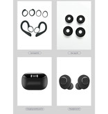 HANXI TWS-X9 Wireless Bluetooth Earphones Earphones Earbuds Ear Wireless Buds Earphone Black