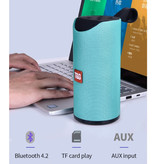T & G TG-113 Wireless Soundbar-Lautsprecher Wireless Bluetooth 4.2-Lautsprecherbox Blau