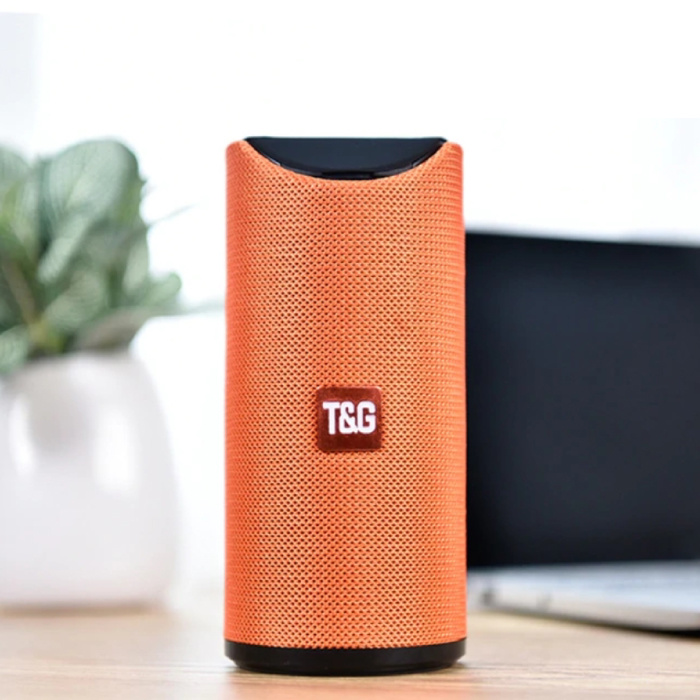 TG-113 Altavoz de barra de sonido inalámbrico Caja de altavoz inalámbrico Bluetooth 4.2 Naranja