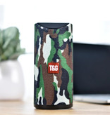 T & G TG-113 Altavoz de barra de sonido inalámbrico Caja de altavoz inalámbrica Bluetooth 4.2 Camuflaje