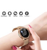 Lige Fashion Sports Smartwatch Fitness Sport Activity Tracker Smartphone Watch iOS Android - Gold