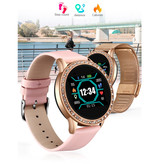 Lige Fashion Sports Smartwatch Fitness Sport Activity Tracker Smartphone Horloge iOS Android - Goud