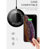 IONCT 15W Qi Universal Wireless Charger Wireless Charging Pad Black