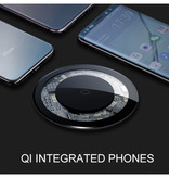 IONCT 15W Qi Universal Wireless Ladegerät Wireless Charging Pad Schwarz