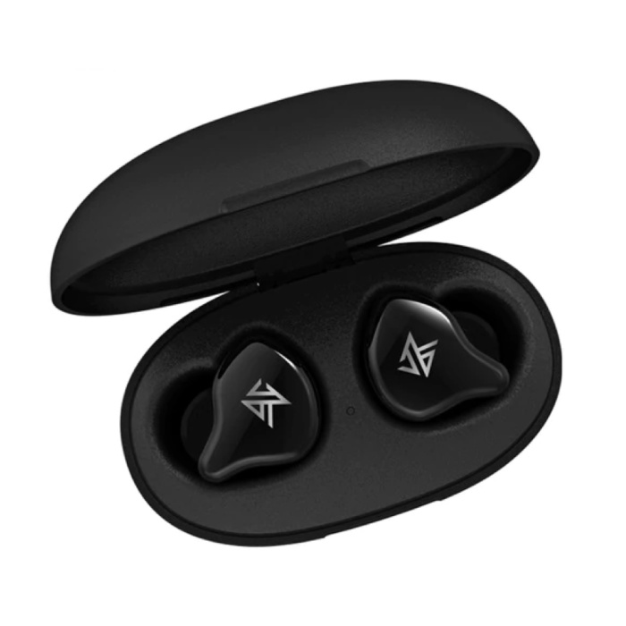 Écouteurs sans fil S1D Touch Control TWS Bluetooth 5.0 Écouteurs sans fil Écouteurs Écouteurs Noir