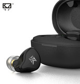 KZ Écouteurs sans fil S1D Touch Control TWS Bluetooth 5.0 Écouteurs sans fil Écouteurs Écouteurs Noir