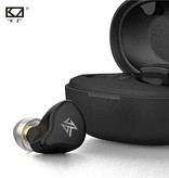 KZ S1D Wireless Earpieces Touch Control TWS Bluetooth 5.0 Wireless Earphones Ear Buds Earphone Black