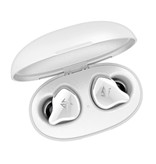 KZ Auriculares inalámbricos S1D Control táctil TWS Bluetooth 5.0 Auriculares inalámbricos Auriculares Auriculares Blanco