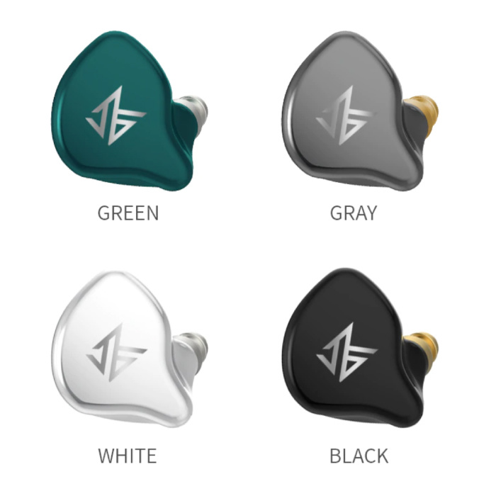 KZ Słuchawki bezprzewodowe S1D Sterowanie dotykowe TWS Słuchawki bezprzewodowe Bluetooth 5.0 Słuchawki douszne Zielone
