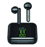 Aicnly X15 Bezprzewodowe słuchawki Bluetooth Słuchawki douszne Bezprzewodowe słuchawki douszne Czarne