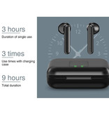 Aicnly X15 Bezprzewodowe słuchawki Bluetooth Słuchawki douszne Bezprzewodowe słuchawki douszne Czarne