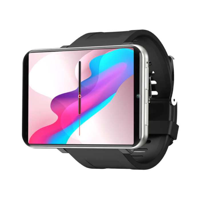 LEM T Smartwatch Wide Display - Pantalla de 2,86 pulgadas - 1GB - 16GB - Smartband Fitness Tracker Reloj de actividad deportiva iOS Android Silver