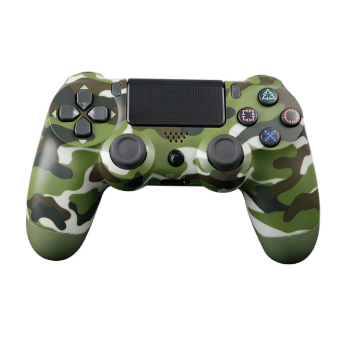 Controlador de juegos para PlayStation 4 - Gamepad Bluetooth PS4 con camuflaje vibratorio