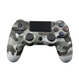 Stuff Certified® Manette de jeu pour PlayStation 4 - Manette de jeu Bluetooth PS4 avec camouflage gris vibrant