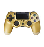 Stuff Certified® Controller di gioco per PlayStation 4 - Gamepad Bluetooth per PS4 con vibrazione oro