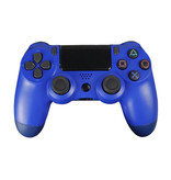 Stuff Certified® Controller di gioco per PlayStation 4 - Gamepad Bluetooth per PS4 con vibrazione blu