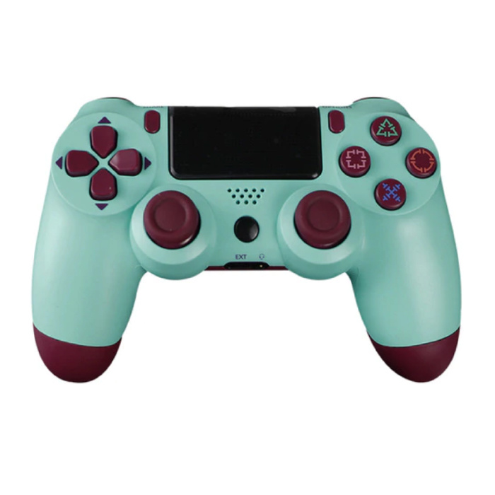 Controlador de juegos para PlayStation 4 - Gamepad PS4 Bluetooth con vibración verde