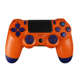 Stuff Certified® Gaming Controller for PlayStation 4 - PS4 Bluetooth Gamepad with Vibration Orange