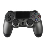 Stuff Certified® Controller di gioco per PlayStation 4 - Gamepad Bluetooth per PS4 con vibrazione grigio