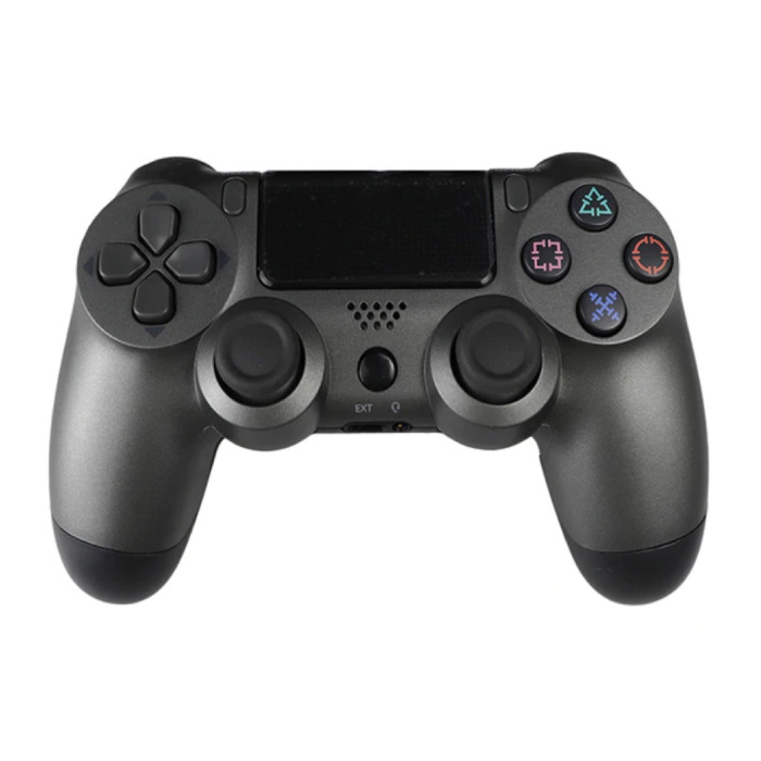Gaming Controller voor PlayStation 4 - PS4 Bluetooth Gamepad met Vibratie Grijs