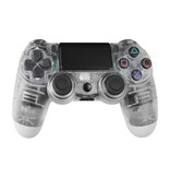 Stuff Certified® Gaming Controller for PlayStation 4 - PS4 Bluetooth Gamepad with Vibration Transparent