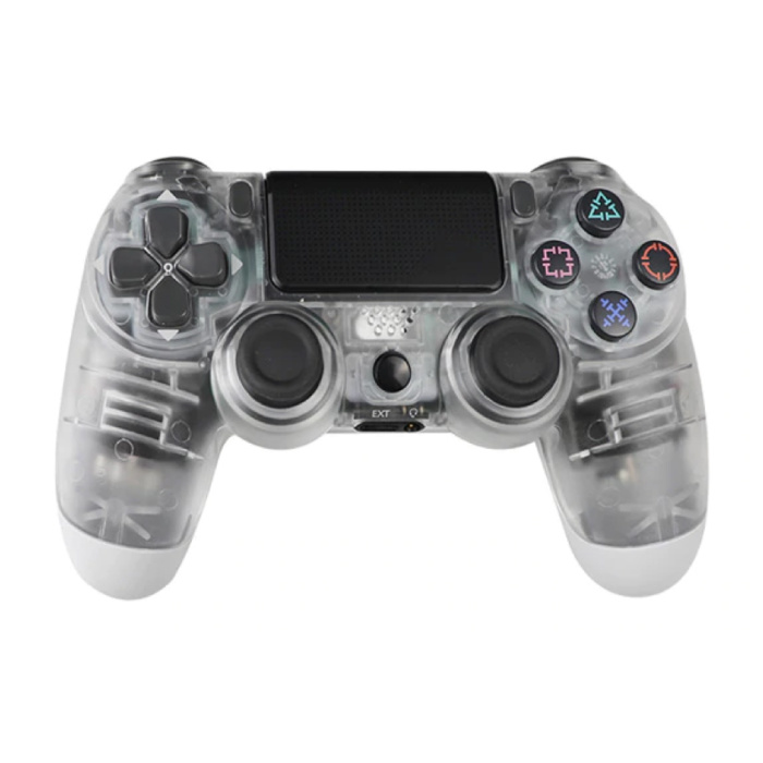 Controlador de juegos para PlayStation 4 - Gamepad Bluetooth PS4 con vibración transparente