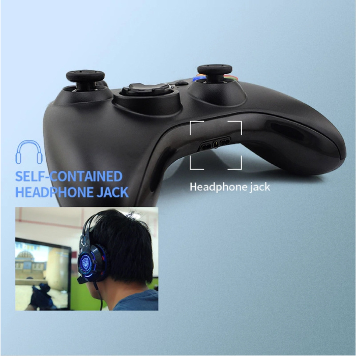 Stuff Certified® Gaming Controller voor Xbox 360 / PC - Gamepad met Vibratie Wit