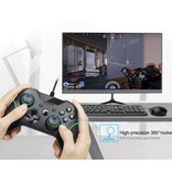 Stuff Certified® Controller di gioco per Xbox One / PC - Gamepad con vibrazione nero