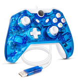 Stuff Certified® Kontroler do gier na Xbox One / PC - Gamepad z Vibration White