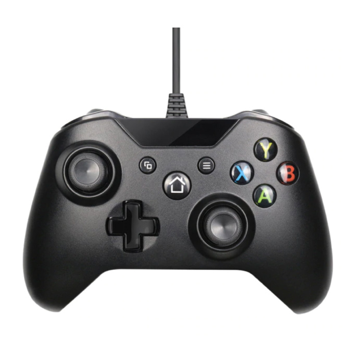 Controlador de juegos para Xbox One / PC - Gamepad con vibración negro