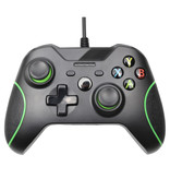 Stuff Certified® Controlador de juegos para Xbox One / PC - Gamepad con vibración negro