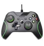 Stuff Certified® Controller di gioco per Xbox One / PC - Gamepad con vibrazione nero