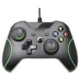 Stuff Certified® Gaming Controller voor Xbox One / PC - Gamepad met Vibratie Zwart