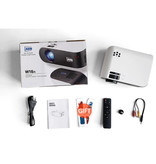 AUN W18 Mini LED Projector - Mini Beamer Home Media Speler