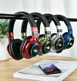 HANXI Słuchawki bezprzewodowe Słuchawki bezprzewodowe Bluetooth 3D Stereo Gaming Srebrny
