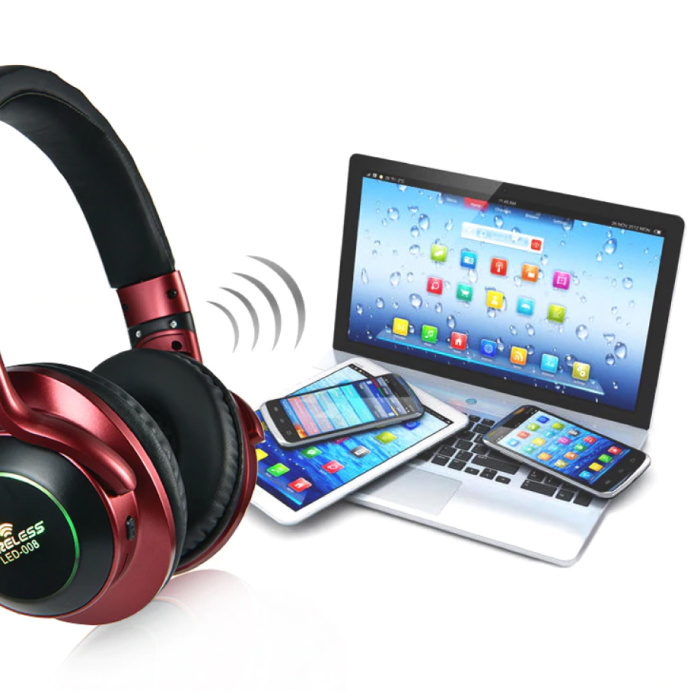 HANXI Auriculares inalámbricos Auriculares inalámbricos Bluetooth Juego estéreo 3D Azul