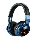 HANXI Wireless Headphones Bluetooth Wireless Headphones 3D Stereo Gaming Blue