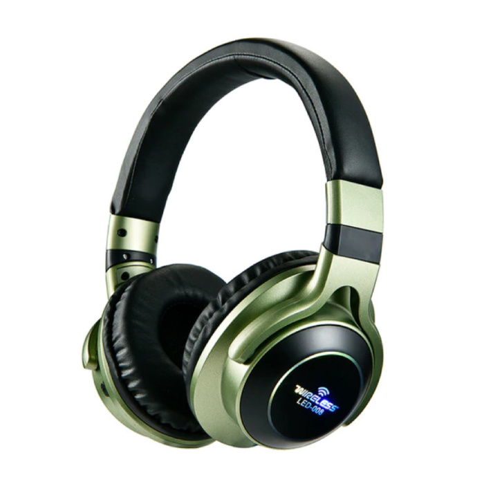 Auriculares inalámbricos Auriculares inalámbricos Bluetooth Juego estéreo 3D Verde