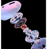 Stuff Certified® Ohrhörer 4 kabellose Ohrhörer mit Touch-Steuerung - TWS Bluetooth 5.0 kabellose Ohrhörer Ohrhörer Ohrhörer Ohrhörer Schwarz