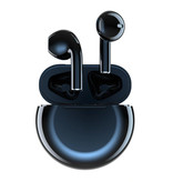 Stuff Certified® Słuchawki douszne 4 Bezprzewodowe słuchawki douszne - TWS Bezprzewodowe słuchawki Bluetooth 5.0 Słuchawki douszne Czarne