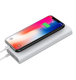 Romoss Sense 6 Zewnętrzna ładowarka akumulatorów awaryjnych 20.000 mAh Power Bank, biała