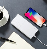 Romoss Sense 6 Banco de energía externo 20.000mAh Batería de emergencia Cargador de batería Cargador Blanco