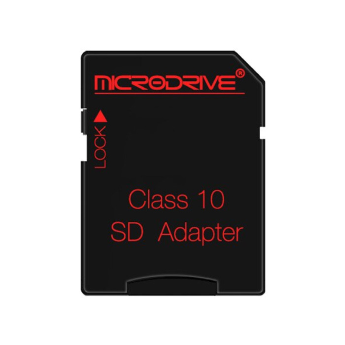 Adaptateur de carte Micro-SD / TF Classe 10 - Support de carte mémoire pour carte mémoire
