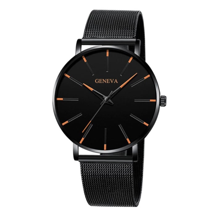 Montre Geneva Mouvement de luxe Anologue pour homme femme