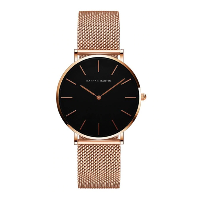 Zegarek damski - Anologue Movement Mesh Strap for Women - CH36-WFF