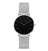 Hannah Martin Montre Femme - Bracelet Mesh Mouvement Anologue pour Femme - CH36-WYY