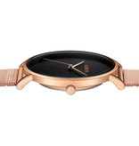 Geneva Montre de luxe pour femme - Bracelet en maille de mouvement Anologue pour femme