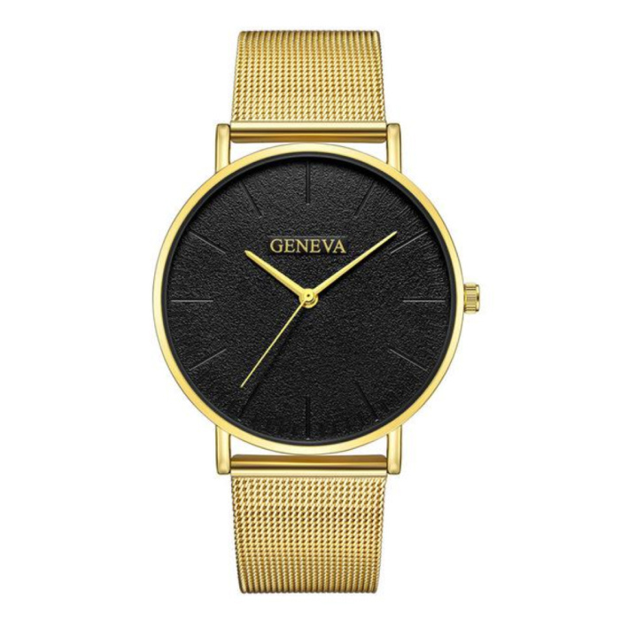 Luxury Ladies Watch - Anologue Movement Mesh Strap for Women